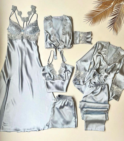 5 PIECES NIGHT DRESS