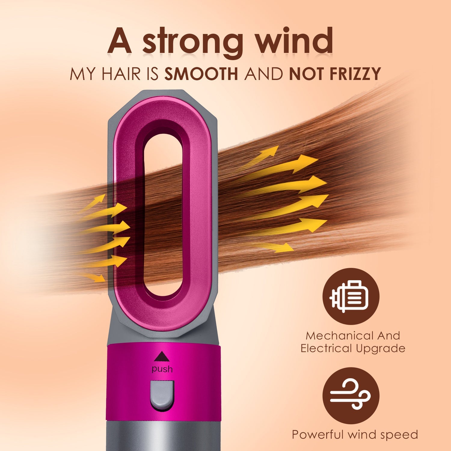 5 in 1 Hot Air Brush Dryer, Styler
