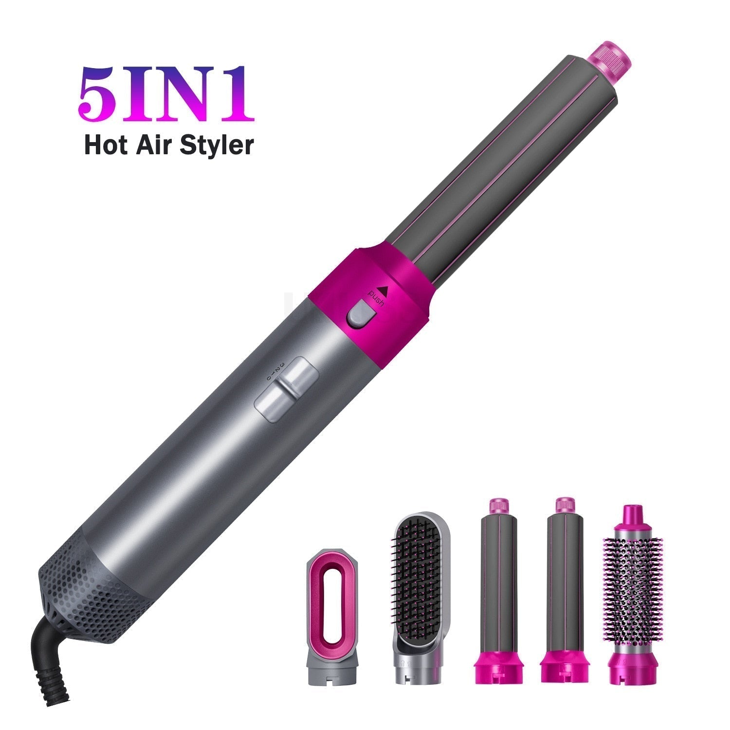5 in 1 Hot Air Brush Dryer, Styler