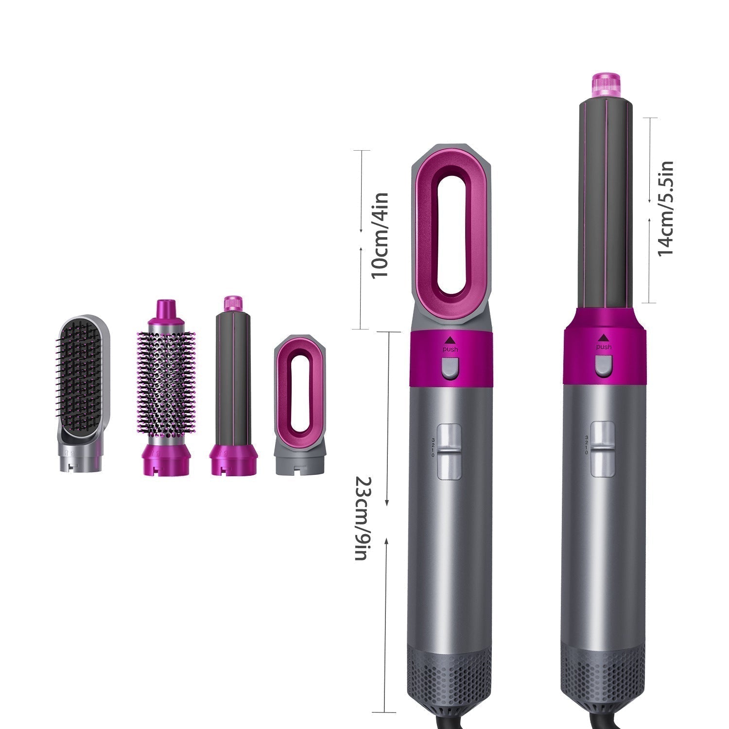 5 in 1 Hot Air Brush Dryer, Styler