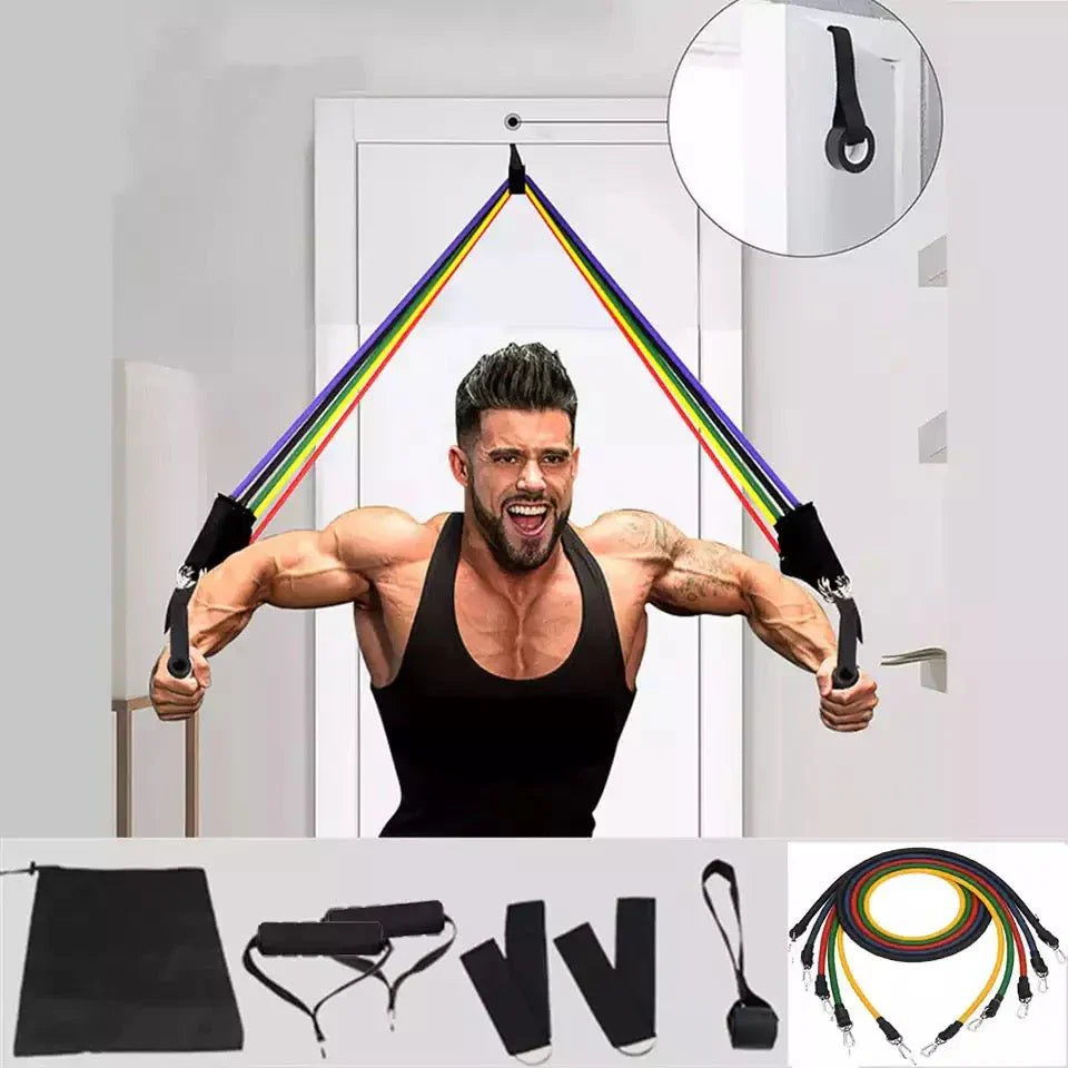 Bodybuilding Resistance Bands Set KSA