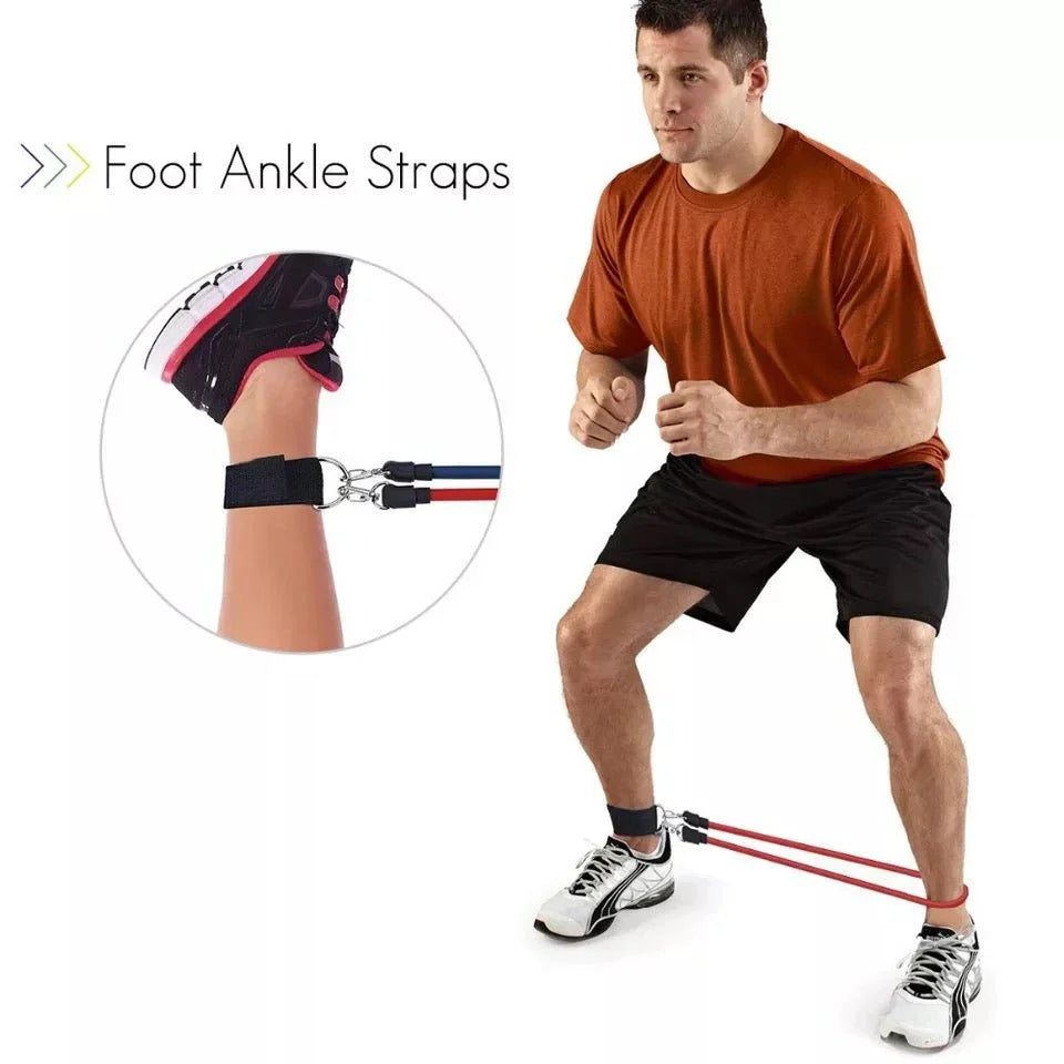 Bodybuilding Resistance Bands Set KSA