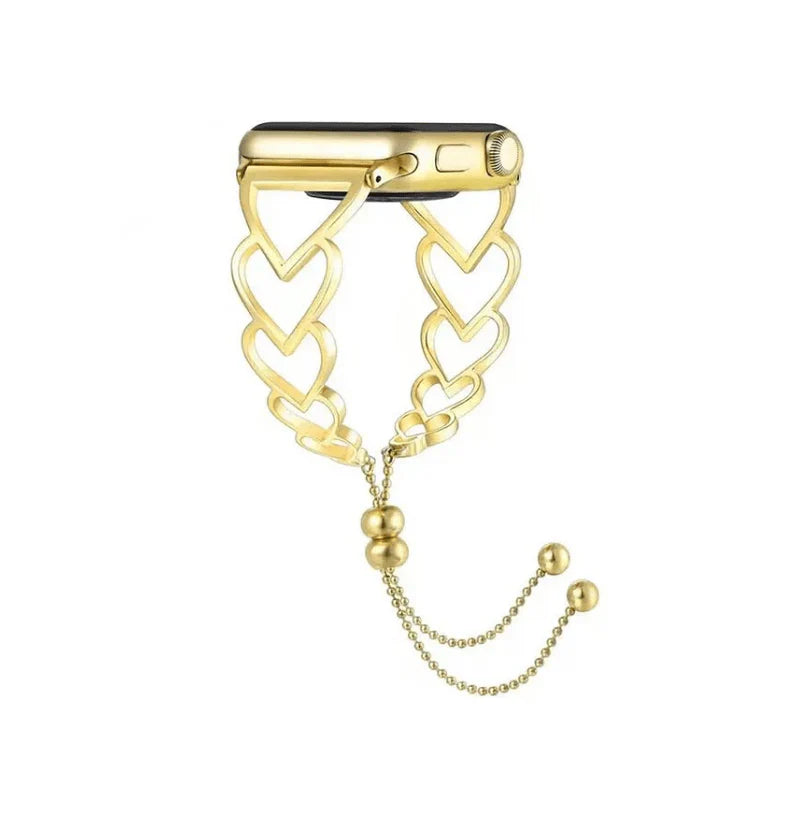 Heart Shaped Bracelet Watch Band  KSA