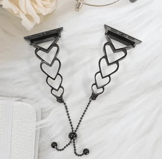 Heart Shaped Bracelet Watch Band  KSA