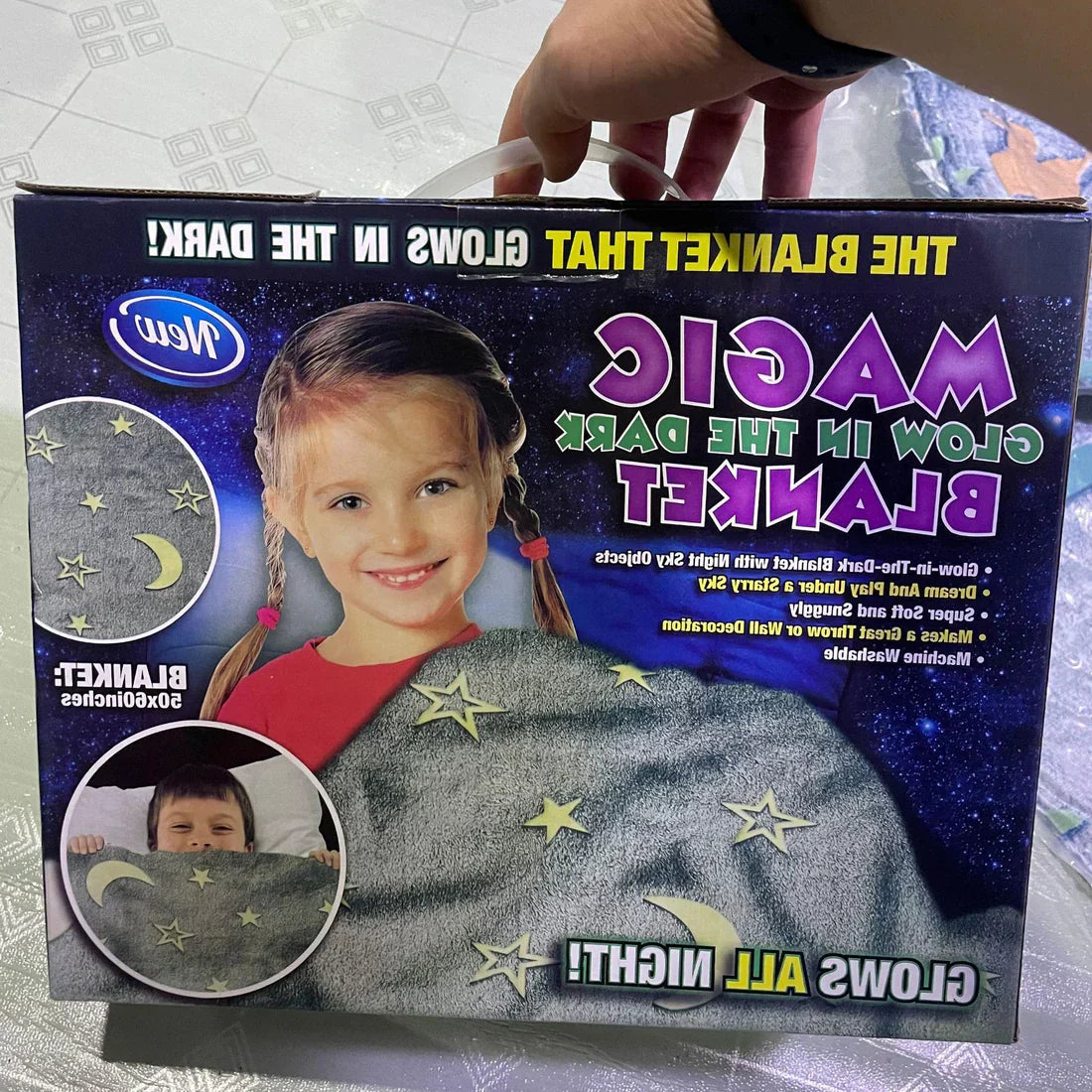 Magic Glow in the Dark Blanket KSA