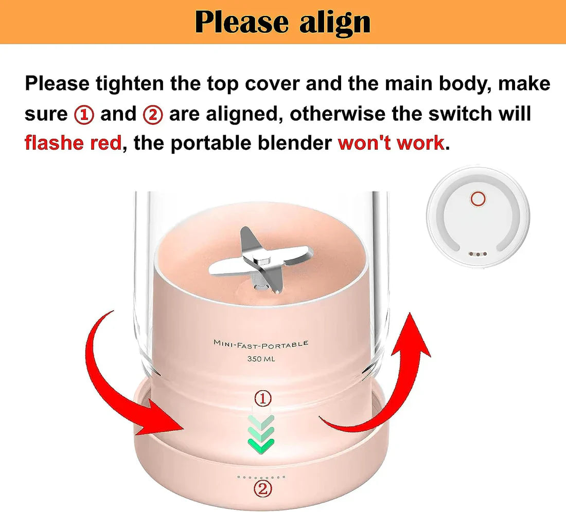 Portable Juicer Bottle KSA