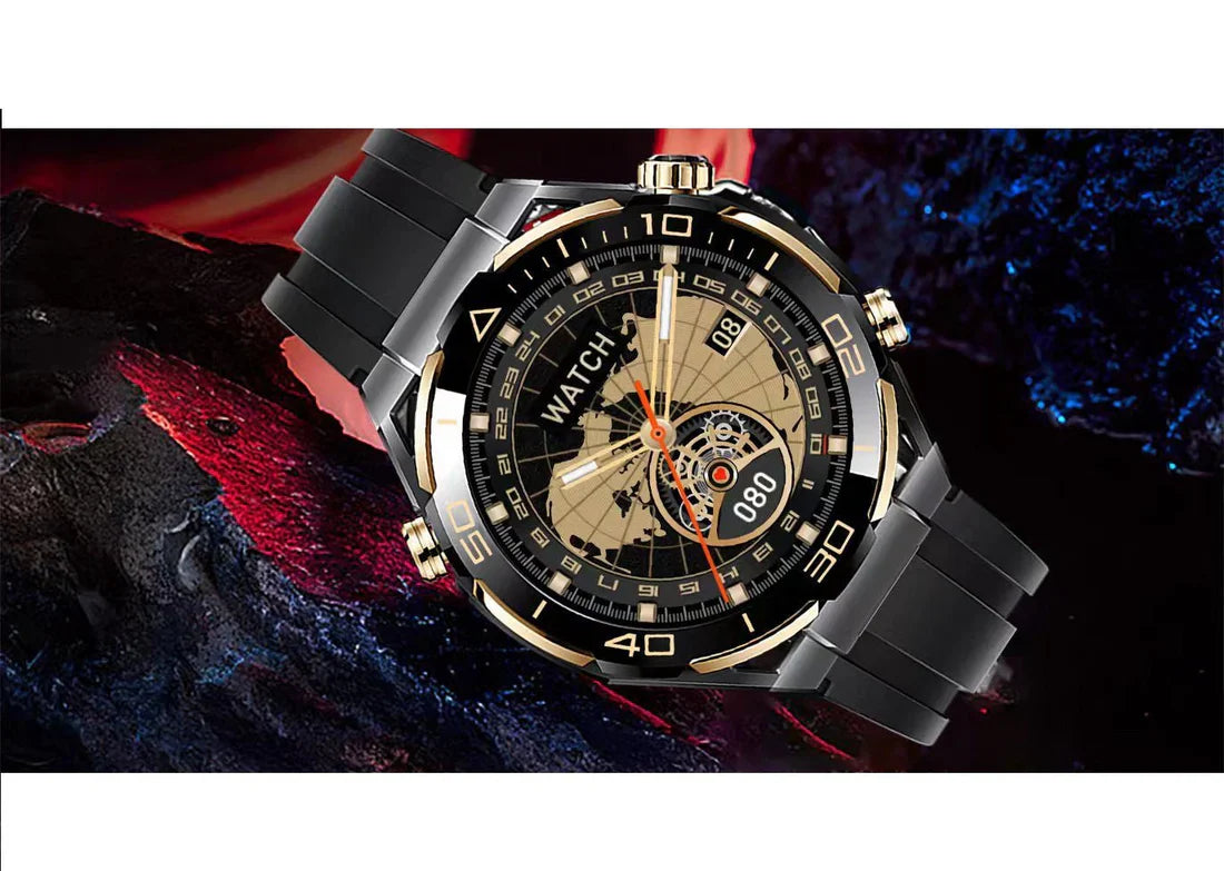 Ultimate AMOLED Smartwatch – Stunning Display, Advanced Fitness Tracking & Long Battery Life